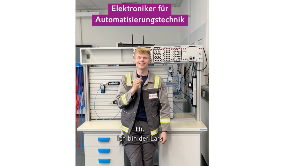Vom Azubi zum Automatisierungsprofi – Lars zeigt, wie’s geht!