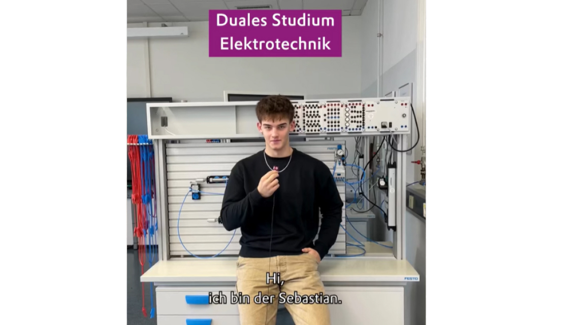 Sebastians Weg im dualen Studium Elektrotechnik