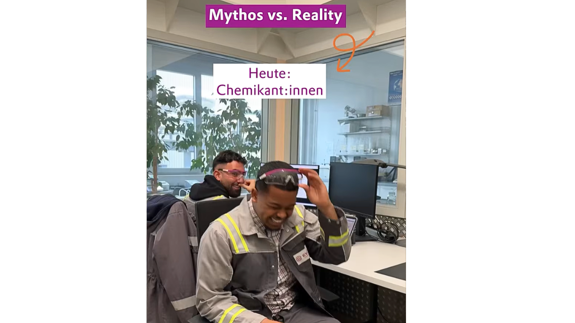 Mythos vs. Reality: Ausbildung als Chemikant:in